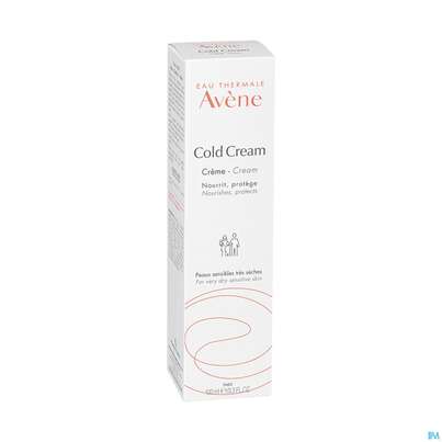 Sie sehen eine Packung Avène Cold Cream Creme 100ml, Produktbild: 09 Avène Cold Cream Creme 100ml, A-Nr.: 4763539 - 09