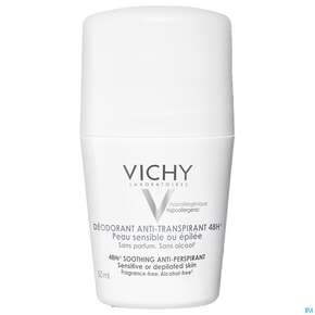 Vichy Deo/roll-on Sensitive Anti-transpirant 48h 50ml, A-Nr.: 3724359 - 01