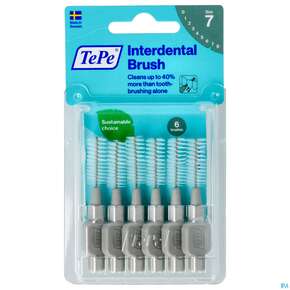 Tepe Interdentalbuersten 1,3mm Grau 6st, A-Nr.: 3698455 - 01