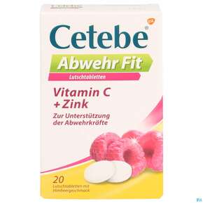 Cetebe Abwehr Fit Lutschtabl 20st, A-Nr.: 4056546 - 01