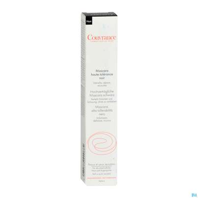Sie sehen eine Packung Avène Couvrance Hochverträgliche Mascara Schwarz 7ml, Produktbild: 06 Avène Couvrance Hochverträgliche Mascara Schwarz 7ml, A-Nr.: 4009392 - 06