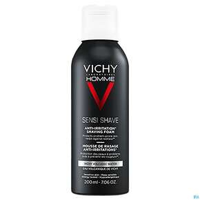 Rasiercreme,-seife,-wasser Vichy Homme Rasierschaum Anti-hautirritierend 200ml, A-Nr.: 3595844 - 01