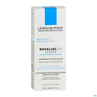 Sie sehen eine Packung La Roche Posay Gesichtspflege Rosaliac Uv Leicht Gegen Hautroetungen 40ml, Produktbild: 04 La Roche Posay Gesichtspflege Rosaliac Uv Leicht Gegen Hautroetungen 40ml, A-Nr.: 3934743 - 04