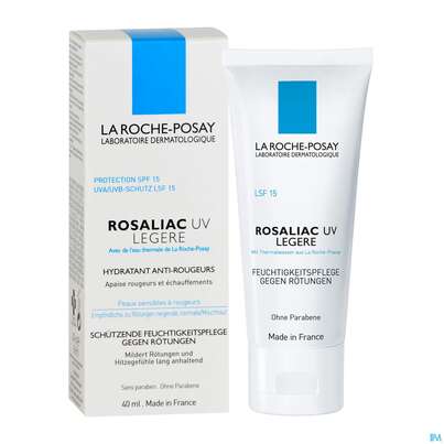 Sie sehen eine Packung La Roche Posay Gesichtspflege Rosaliac Uv Leicht Gegen Hautroetungen 40ml, Produktbild: 05 La Roche Posay Gesichtspflege Rosaliac Uv Leicht Gegen Hautroetungen 40ml, A-Nr.: 3934743 - 05