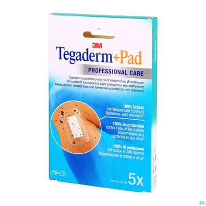 Tegaderm +pad 5x 7cm 3582np 5st, A-Nr.: 2022508 - 04