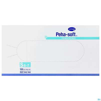 Untersuchungshandschuhe Latex Unsteril Peha Soft Puderfrei S 100st, A-Nr.: 2010793 - 02