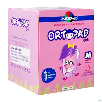 Augenokklusionspflaster Ortopad For Girls Medium 50st, A-Nr.: 3052960 - 02