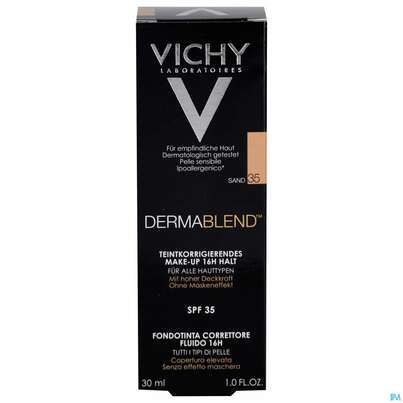 Vichy Dermablend Make-up 35 Sand 30ml, A-Nr.: 3044630 - 01