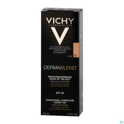 Vichy Dermablend/fluid Make-up 25 Nude 30ml, A-Nr.: 3044624 - 01