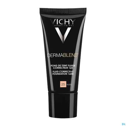 Vichy Dermablend/fluid Make-up 25 Nude 30ml, A-Nr.: 3044624 - 05