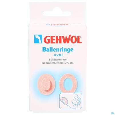 Gehwol Ballenringe Oval Nr 64154 6st, A-Nr.: 1022771 - 01