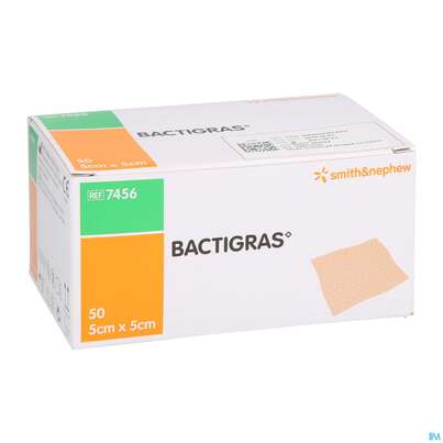 Kompressen Bactigras Paraffingaze 5x 5cm 50st, A-Nr.: 1599387 - 03