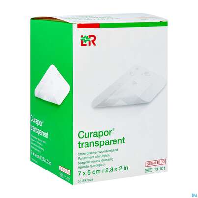 Wundverband Curapor Steril Transparent 5x 7cm 50st, A-Nr.: 2850211 - 03