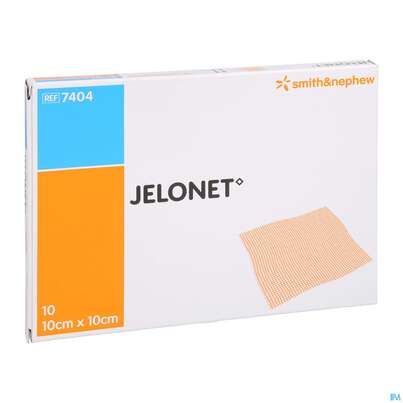 Wundverband Jelonet Paraffingaze Tupfer Steril 10x 10cm 10st, A-Nr.: 0247746 - 05