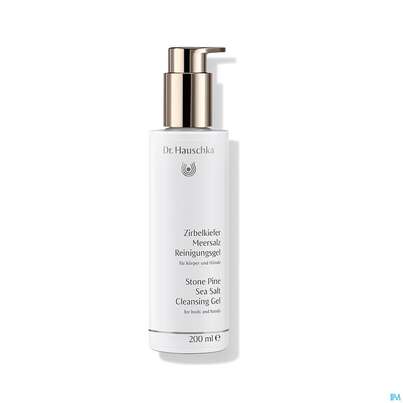 Sie sehen eine Packung Dr. Hauschka Zirbelkiefer Meersalz Reinigungsgel 200ml, Produktbild: 01 Dr. Hauschka Zirbelkiefer Meersalz Reinigungsgel 200ml, A-Nr.: 5175448 - 01