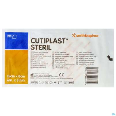 Wundverband Cutiplast Steril 15x 8cm 1474 1st, A-Nr.: 1108952 - 01