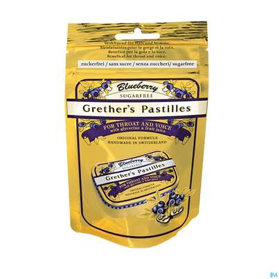 Grether&#039;s Pastilles Blueberry Zuckerfrei 100g, A-Nr.: 4276058 - 02