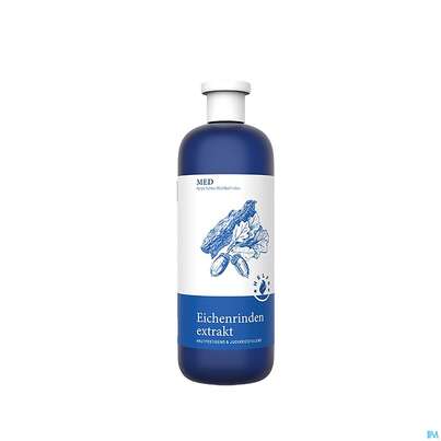 Sie sehen eine Packung Helfe Eichenrindenextrakt Med 1l, Produktbild: 02 Helfe Eichenrindenextrakt Med 1l, A-Nr.: 0184224 - 02