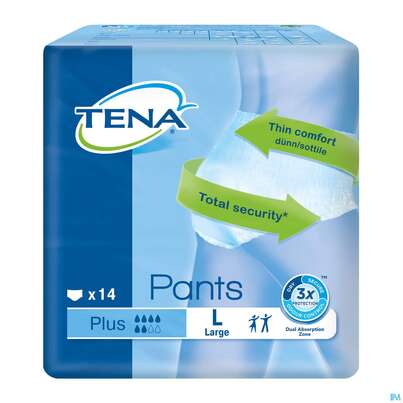 Inkontinenz Tena Pants Plus L 791230 14st, A-Nr.: 2394701 - 04