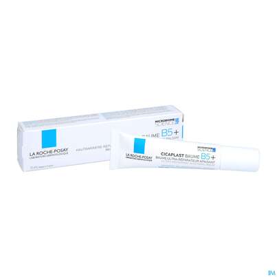 Sie sehen eine Packung La Roche Posay Cicaplast Baume B5+ Creme 15ml, Produktbild: 06 La Roche Posay Cicaplast Baume B5+ Creme 15ml, A-Nr.: 5696087 - 06