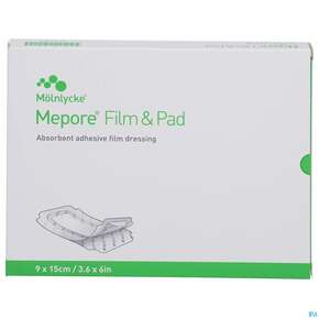 Mepore/film +pad/pharm 9x 15cm 5st, A-Nr.: 3743807 - 01