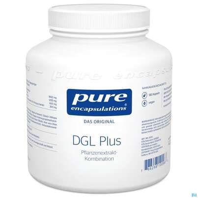 Pure Encapsulations Dgl Plus 180 Kapseln, A-Nr.: 2292805 - 02