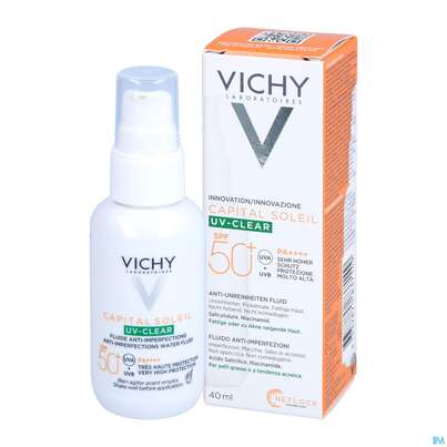 Sonnenprodukte Vichy/capital Soleil Uv-clear Lsf50+ 40ml, A-Nr.: 5672891 - 05