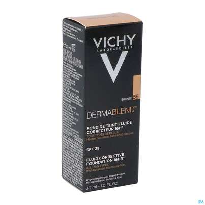 Vichy Dermablend/fluid Make-up 55 Bronze 30ml, A-Nr.: 3044653 - 07