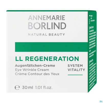 Boerlind Ll Regeneration Augenfaeltchen-creme 7 30ml, A-Nr.: 0883896 - 02