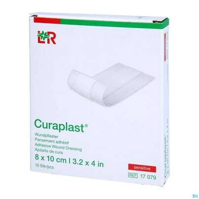 Wundpflaster Curaplast/sensitiv Wundschnellverband Elastisch 1mx 8cm 1st, A-Nr.: 2279897 - 02