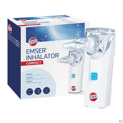 Sie sehen eine Packung Inhalatoren U.zubehoer Geraet Emser/inhalator/compact Tragbar 1st, Produktbild: 07 Inhalatoren U.zubehoer Geraet Emser/inhalator/compact Tragbar 1st, A-Nr.: 5157060 - 07
