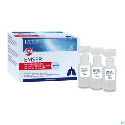 Emser Inhalationsloesung Isoton Ampullen/sachet 20st, A-Nr.: 3072483 - 05