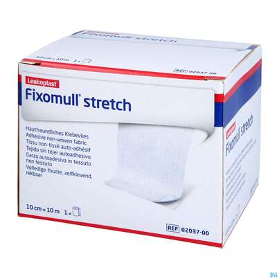 Fixierbinden Fixomull/stretch/leukopl. Fixierverband 10mx10cm 7999202 1st, A-Nr.: 4746759 - 02