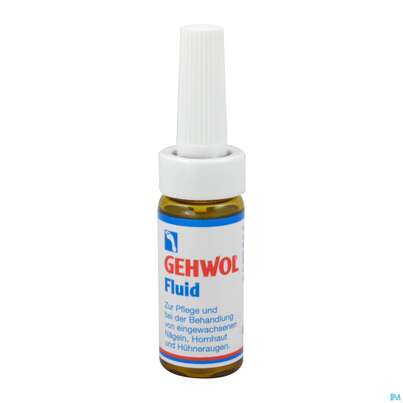 Sie sehen eine Packung Gehwol Fluid Nr.64279 15ml, Produktbild: 01 Gehwol Fluid Nr.64279 15ml, A-Nr.: 3793107 - 01