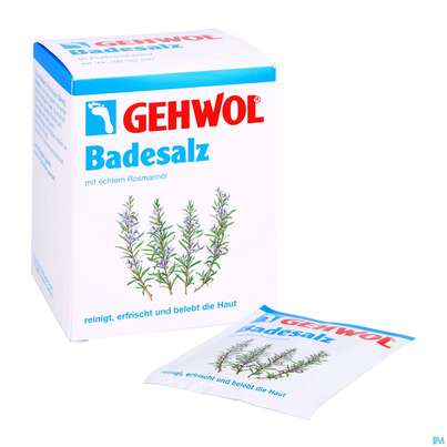 Sie sehen eine Packung Gehwol Rosmarin-badesalz Nr 64098 250g, Produktbild: 05 Gehwol Rosmarin-badesalz Nr 64098 250g, A-Nr.: 1880411 - 05