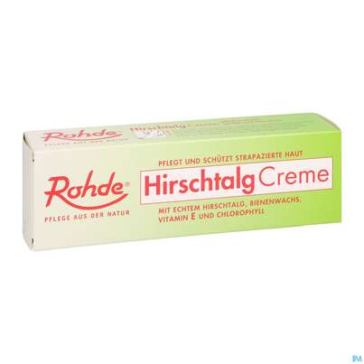 Hirschtalg Creme -rohde E+chlorophyll Tb 100ml, A-Nr.: 0917201 - 02