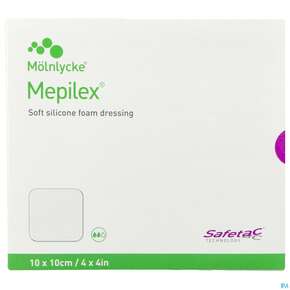 Wundverband Mepilex Silikon 10x 10cm 5st, A-Nr.: 2211801 - 01