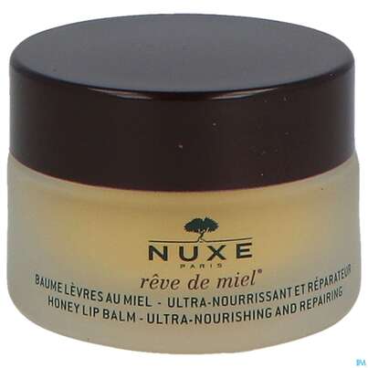 Sie sehen eine Packung Nuxe Reve De Miel Baume Levres 15g, Produktbild: 02 Nuxe Reve De Miel Baume Levres 15g, A-Nr.: 4080378 - 02