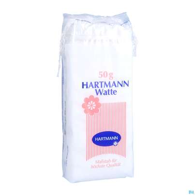 Verbandwatte Baumwolle/100% -hartmann 50g, A-Nr.: 0691926 - 02