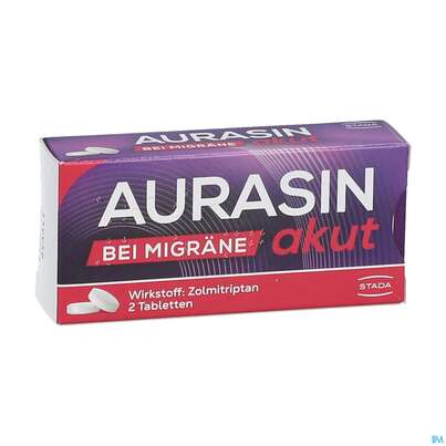 Aurasin Akut Tabl 2,5mg 2st, A-Nr.: 4987262 - 04