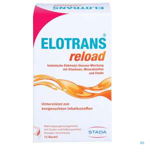 Elotrans Reload Pulver Orange Beute 15st, A-Nr.: 5724406 - 01