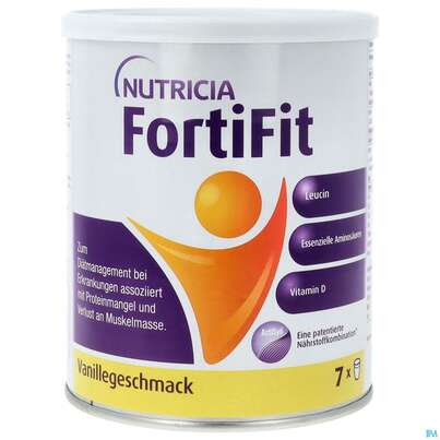 Fortifit 280g Dose Vanille 1st, A-Nr.: 3811087 - 01