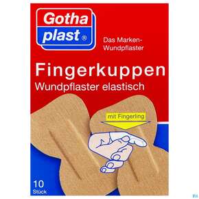 Wundpflaster -gothaplast Fingerkuppen Elastisch +fingerling 10st, A-Nr.: 3425964 - 01