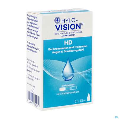 Augentropfen Hylo-vision Hd 15ml 2st, A-Nr.: 3829503 - 02