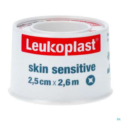 Wundverband Leukoplast Skin Sensitive Fixierverband Silikon Spule 2,5cmx 2,6m 76173 1st, A-Nr.: 5109865 - 04