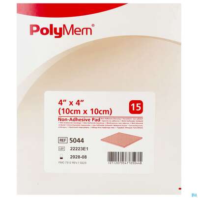 Wundauflagen Polymem Non Adhesive 10x 10cm Nr 5044 15st, A-Nr.: 3042507 - 01