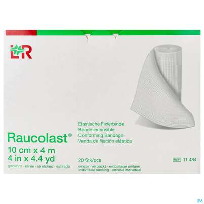 Fixierbinden Raucolast 4mx 10cm 20st, A-Nr.: 0904150 - 01