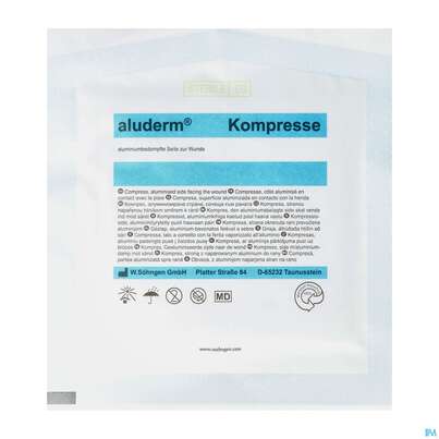 Kompressen Aluderm Einzeln Steril 20x 20cm 1st, A-Nr.: 0910334 - 02