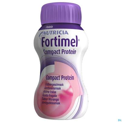Fortimel/protein 200ml 1,5kcal Erdbeere 4st, A-Nr.: 4303312 - 07