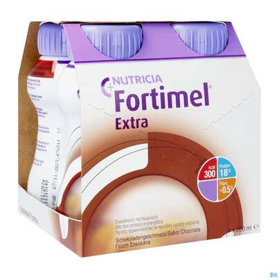 Fortimel/protein 200ml 1,5kcal Schokolade 4st, A-Nr.: 4303401 - 02